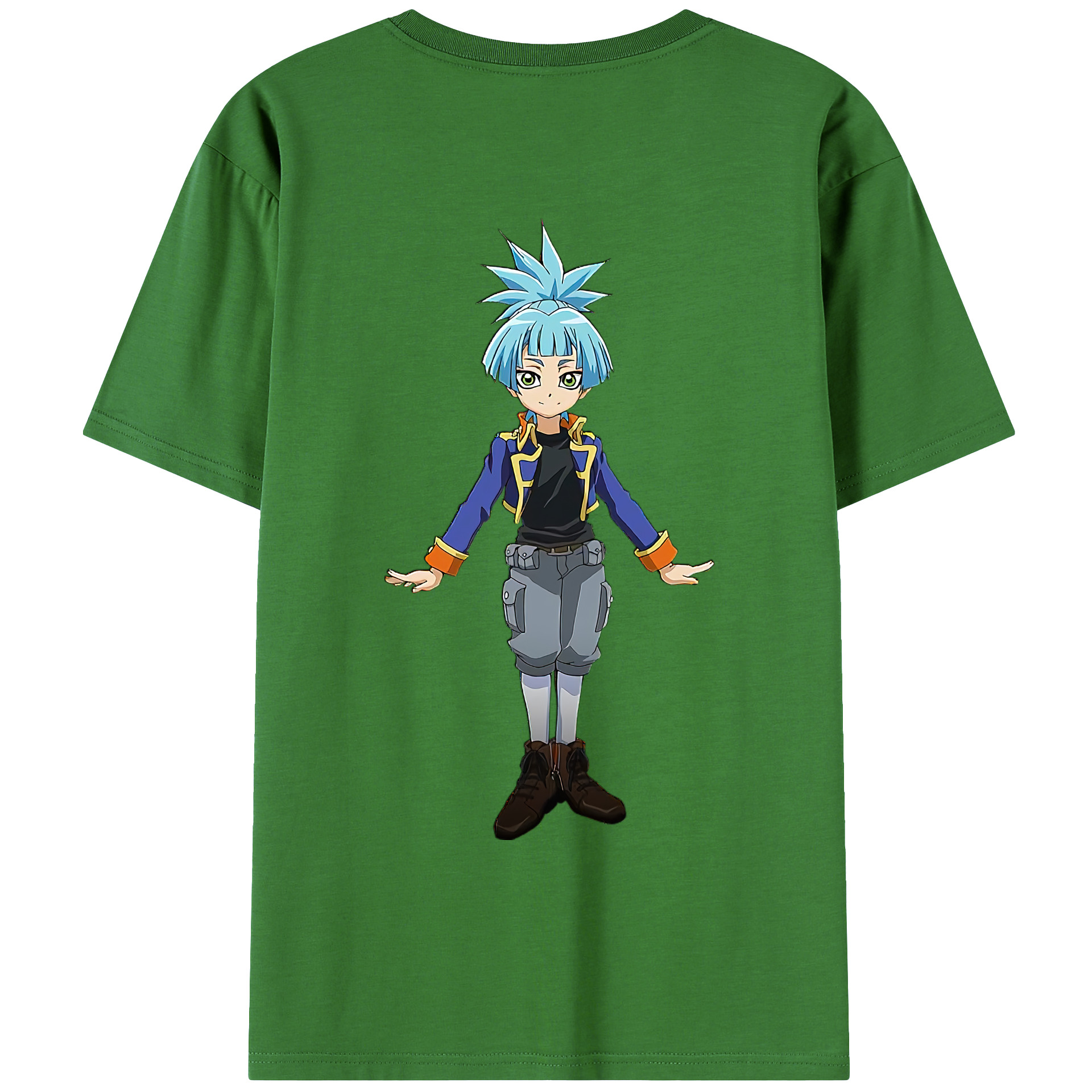 （画像用） 遊☆戯☆王 Yu-Gi-Oh! レディース半袖Tシャツ(バックプリント)